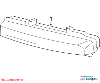 Mercedes-Benz 2012-2013 C63 AMG Daytime Running Lamp 2049064802