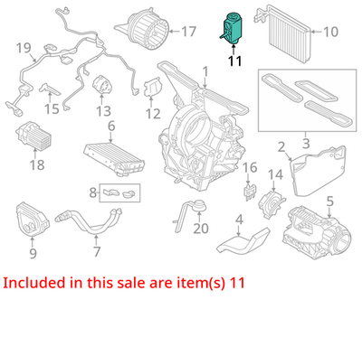 1999-2010 MINI Countryman AC Expansion Valve 64503452759