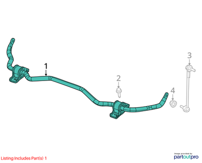 Jeep 2014-2023 Cherokee Front Stabilizer Bar 68379796AA
