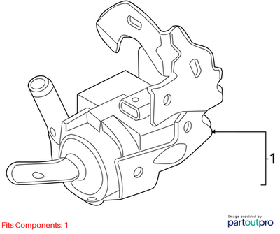 2012 Mini Cooper Countryman Auxiliary Water Pump Used OEM 11538843817