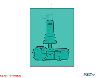 Jeep 2014-2021 Jeep Cherokee Tire Pressure Sensor 68378369AF