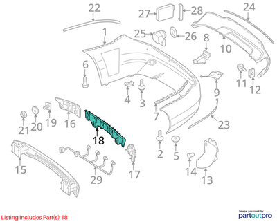 Mercedes-Benz 2008-2015 C300 Basic Carrier 2048850565