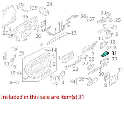 2003-2010 Audi S8 Door Control Module 4E0919064