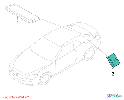 2011–2016 BMW 520i Noise/Suppression Filter OEM 65209140179