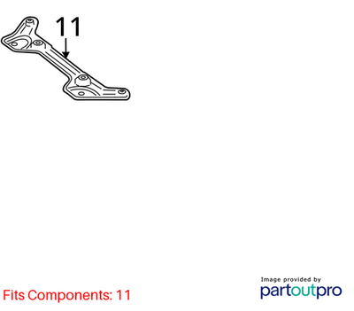2006-2015 Mercedes-Benz C-Class Reinforced Plate 2046280011