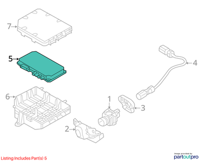 Audi 2011-2018 A6 Parking Aid Control Module 4H0907428B