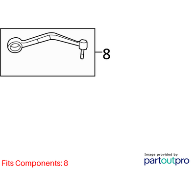 2009 Chevrolet Lumina S Front Right Lower Control Arm Used OEM 92253412