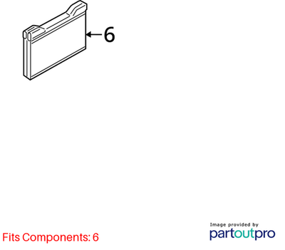 Heater Core OEM 64119163330 – Genuine BMW Heat-Exchanger