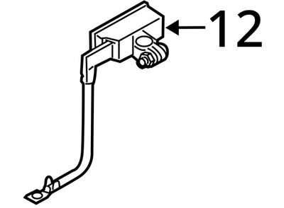 2013-2017 Audi A6 Control Unit For Battery Monitoring 8T0915181