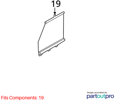 Audi 2007-2015 Audi Q7 Window Shade 4L0861333A