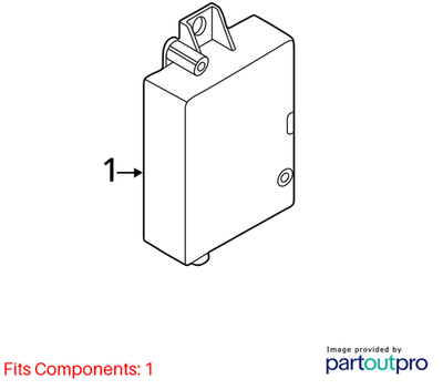 2012-2014 Audi A6 A7 OEM Parking Aid Control Module 4H0919475Q