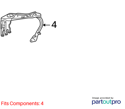 Mercedes-Benz Radiator Support 2216200191