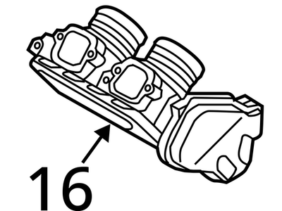2013-2017 Audi S8 Throttle Body Assembly  OEM 079133062L