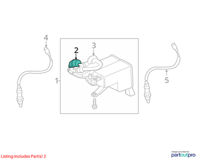 Volkswagen 07-17 Touareg EVAP Leak Detection Pump 7L0906271C