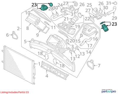 Audi A4 Turbo Diverter Valve 2.0L TFSI 06H145710D