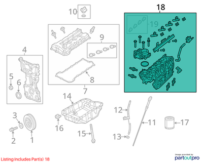 Jeep 2015-2022 Jeep Compass Intake Manifold 4627937AJ