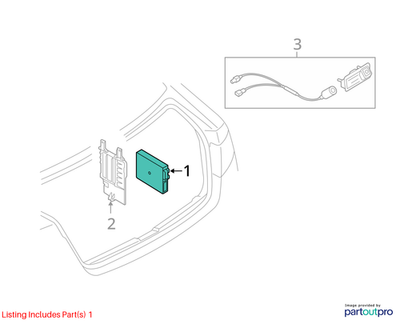 Audi 2010-2016 Q5 Parking Aid Control Module 8R0907441A