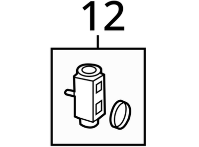 2006-2019 Mercedes-Benz E350 AC Expansion Valve 2128300284