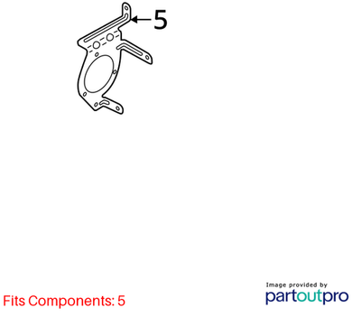Audi 2009-2017 Q5 Secondary Air Injection Pump Bracket 8R0906617