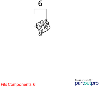 2014 Volkswagen Jetta Bettle A/C Compressor 2.0L 4-Cylinder 1K0820808F