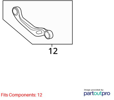 Audi 2009-2016 Q5 Suspension Control Arm 8K0505323H