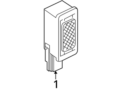 2006-2010 BMW M5 Hands Free Telephone Microphone - GSM 84316938762