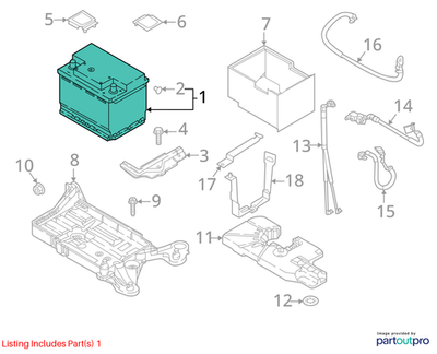 2012-2019 Volkswagen Jetta Starter Motor Engine Used OEM 000915105DE