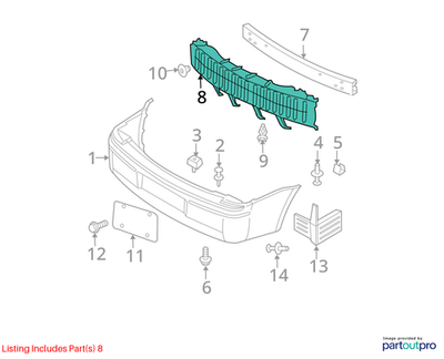Dodge 2006-2020 Charger Rear Energy Absorber 4806262AA