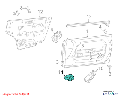 Dodge 2011-2012 Dodge Caliber Mirror Switch 4602788AA