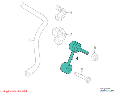 Volkswagen 2005-2021 Volkswagen Golf Stabilizer Bar Link 1K0505465AA