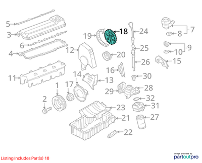 2012 VW Jetta Engine Camshaft Used OEM 06A109105D