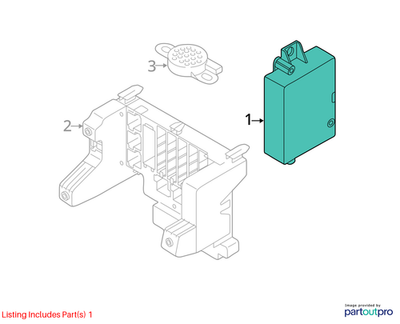 2012-2014 Audi A6 A7 OEM Parking Aid Control Module 4H0919475Q