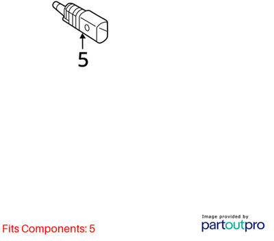 Audi 2016 Audi A8 Ambient Air Temperature Sensor 8Z0820535