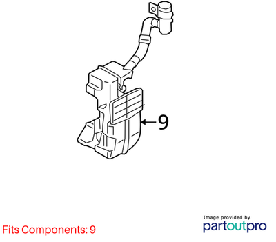 Volkswagen 2012-2019 Beetle Washer Fluid Reservoir 5C6955453S