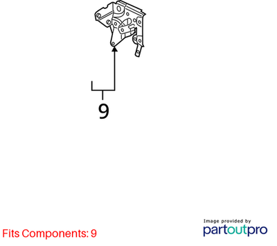 Audi 2016-2018 Audi A7 Liftgate Lock Actuator 4G8827857S
