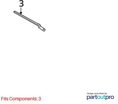 Audi 2007-2015 Q7 Wiper Arm 4L1955407A1P9