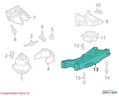 Dodge 2006-2020 Charger Transmission Cross-Member 4578055AE