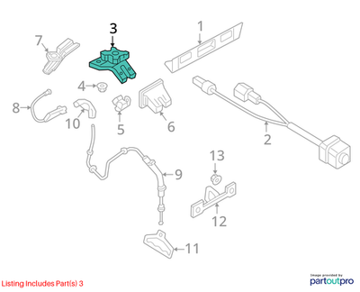 2015-2020 Audi S3 Trunk Latch 4H0827505A