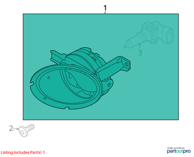Volkswagen 2011-2014 Beetle Fog Light 5K0941699G
