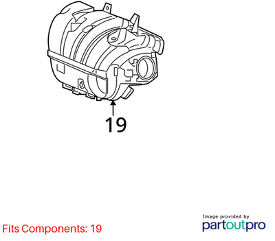 2018 Cadillac CTS Intake Manifold Used OEM 12631023