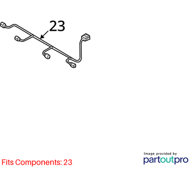 Audi 2009-2017 Q5 Parking Aid System Wiring Harness 8R0971095A