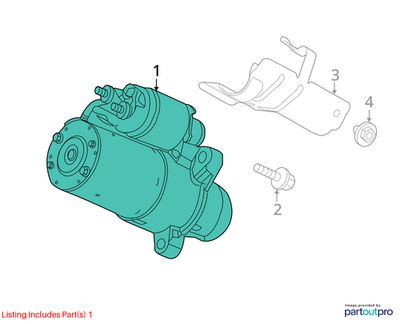2005-2020 Cadillac SRX Starter 12645298