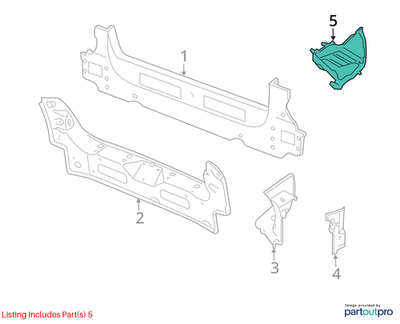 2007–2013 Mini Cooper Molded Pillar Part OEM 41212752563