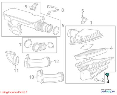 Chevrolet Camaro 3.6L V6 Multi-Purpose Insulator 84163457