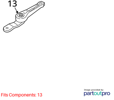 Volkswagen 06-18 Jetta Engine Mount Support Bracket 1K0199855BJ