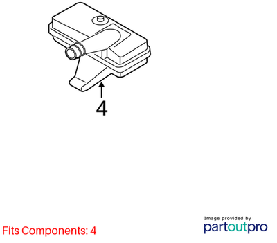 2010–2018 Audi A4/A5/A6/A7 DSG Transmission Filter Used OEM 0B5325429E