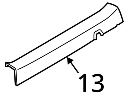 2014-2023 Infiniti Q50 Sill Plate 769B44GA0A