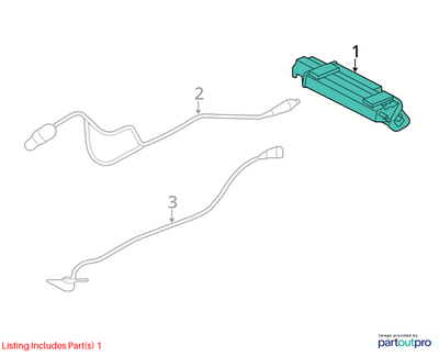 2006-2008 Jaguar S-Type Vapor Canister T2R83881