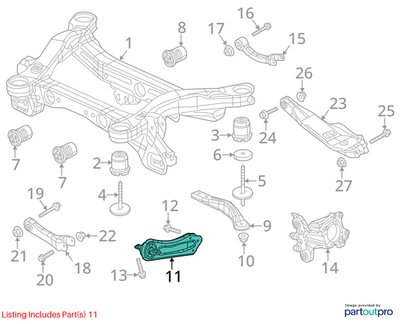 Jeep 2014-2023 Cherokee Trailing Arm Link Assembly 5090044AF