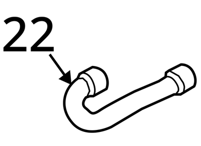 2012-2018 Audi A8 Turbocharger Intercooler Hose 079145712D